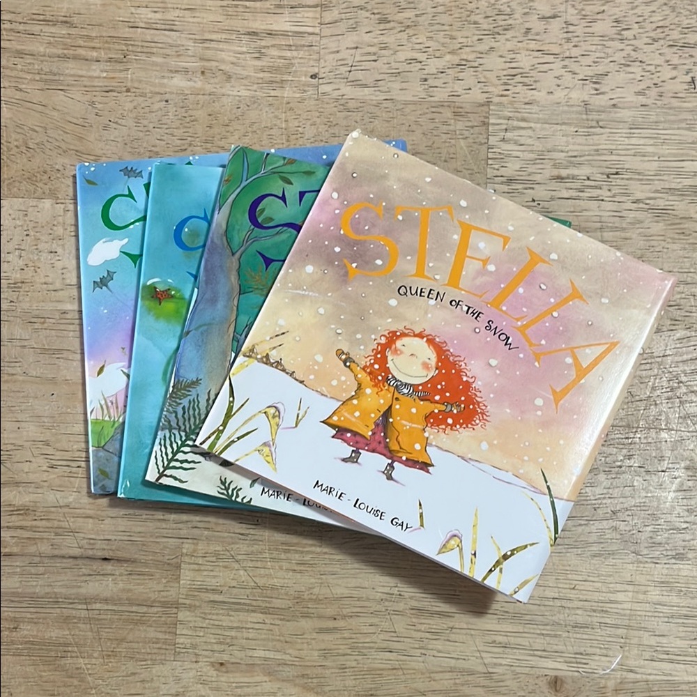 Stella by Marie Louise Gay Bundle of Four Booklets
